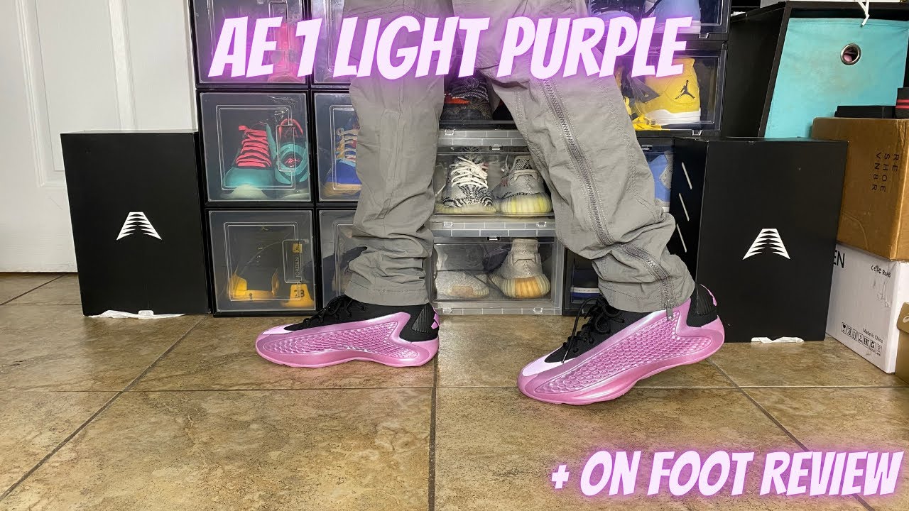 Adidas AE 1 Light Purple Review + On Foot Review & Sizing Tips