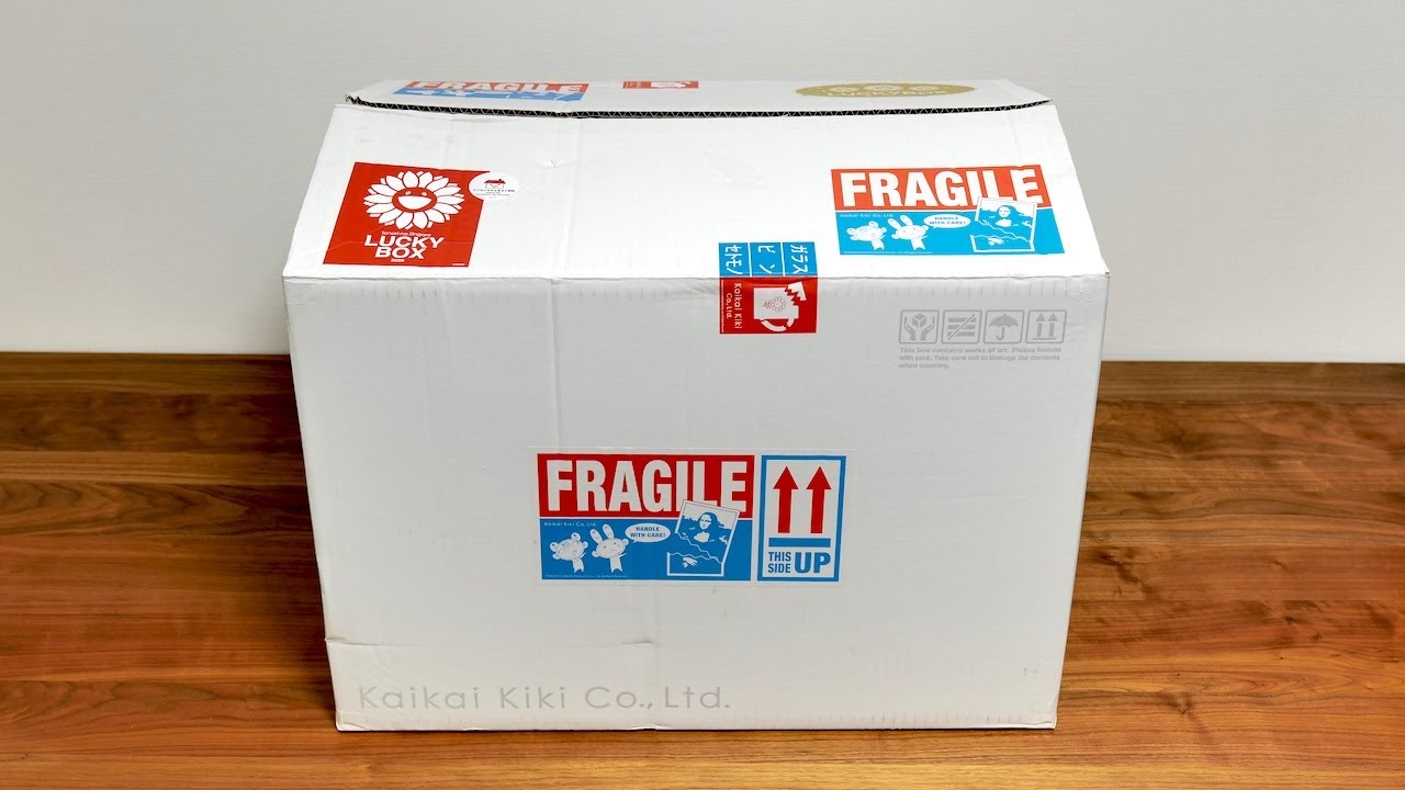 unboxing】Takashi Murakami LUCKY BOX - YouTube