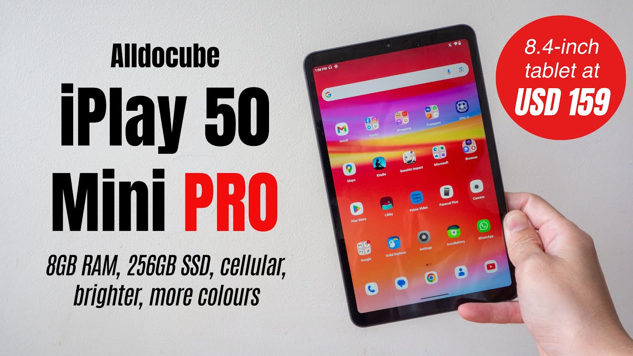 Alldocube iPlay 50 Mini PRO (review): Compact Convenience - YouTube
