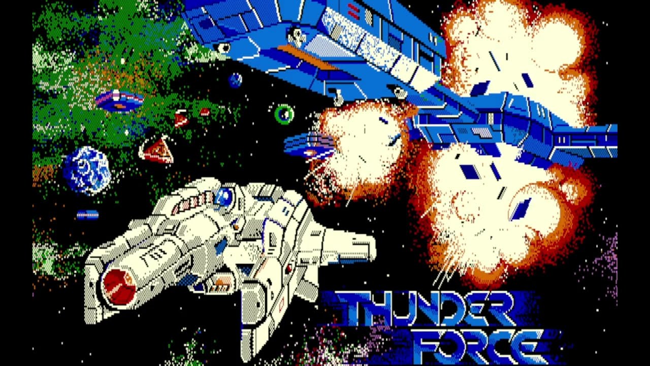 Thunder Force (サンダーフォース) for the NEC PC-88 - YouTube