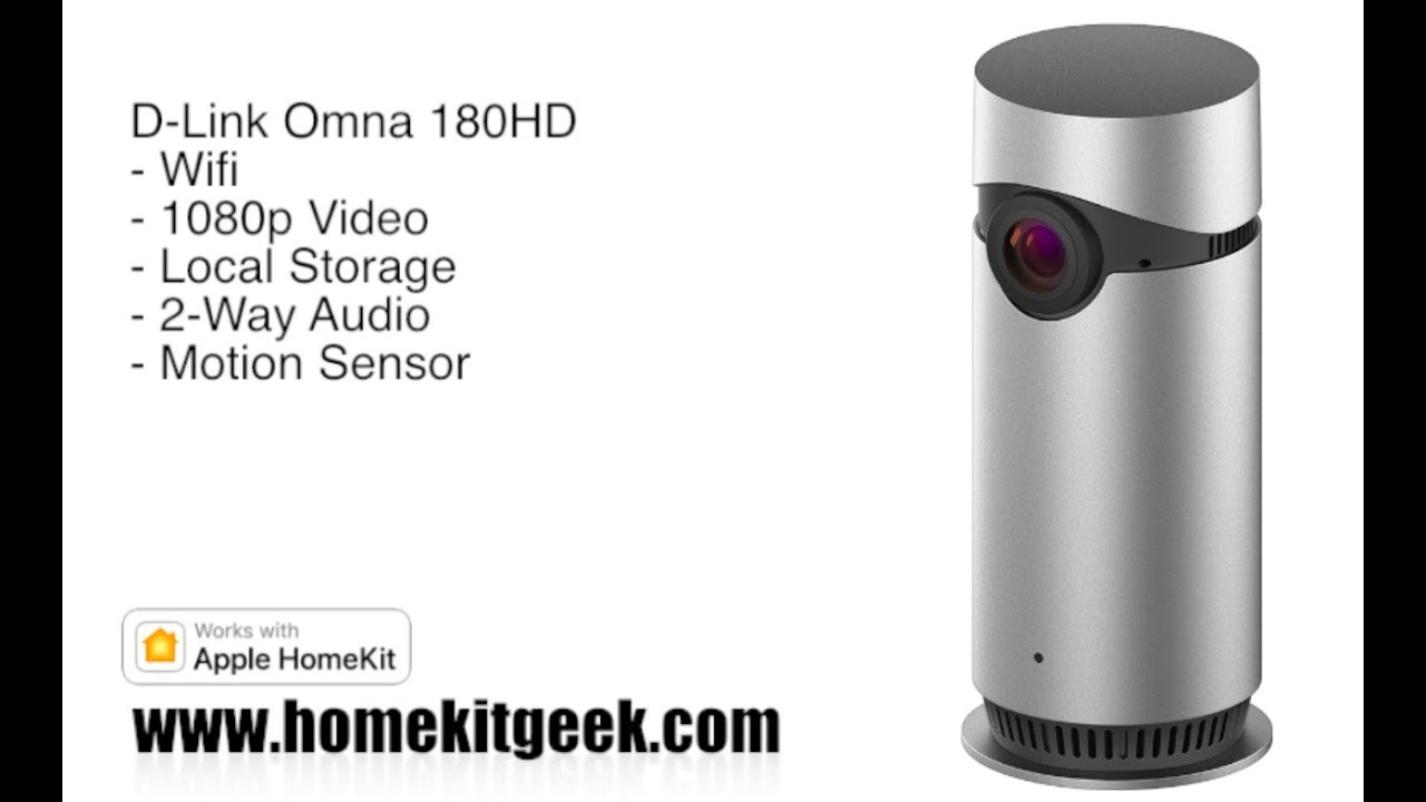 Dlink Omna 180HD with HomeKit Camera - YouTube