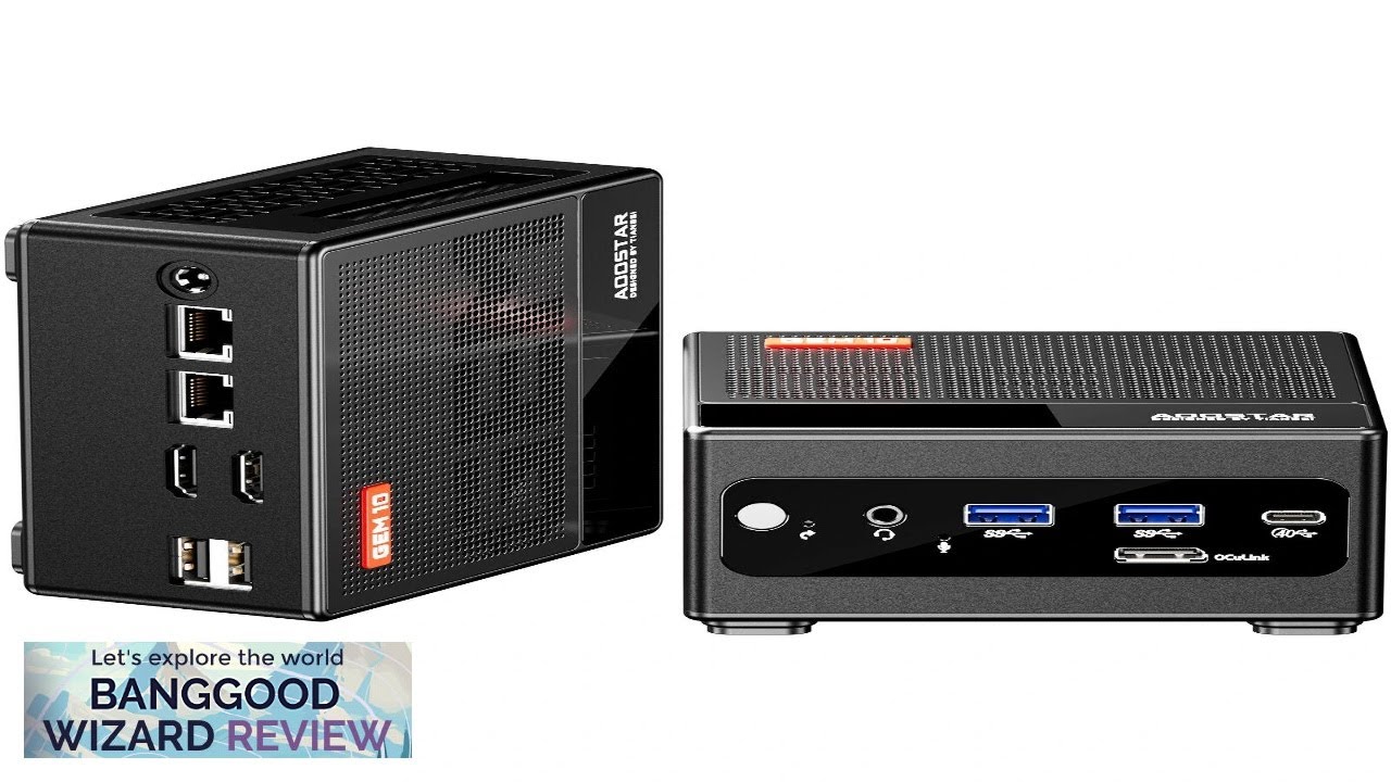 AOOSTAR GEM10 AMD Ryzen 7 6800H Mini PC 32GB DDR5 RAM 512GB Review