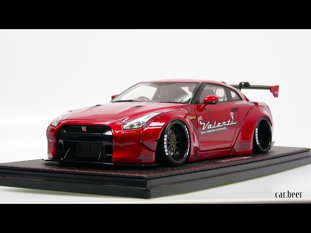 1/18 Ignition Model Liberty Walk LB-Works Nissan GT-R (R35) Red