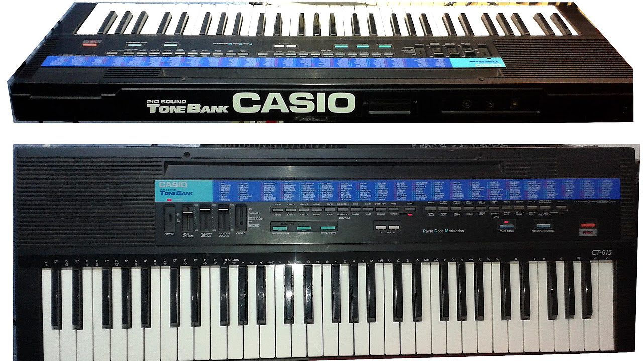 CASIO CT-615 - YouTube