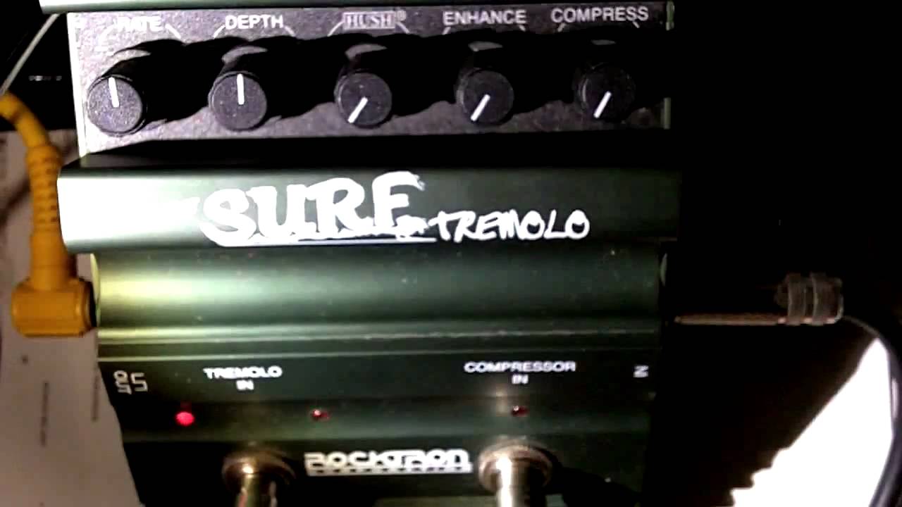 Rocktron Surf Tremolo Pedal - YouTube
