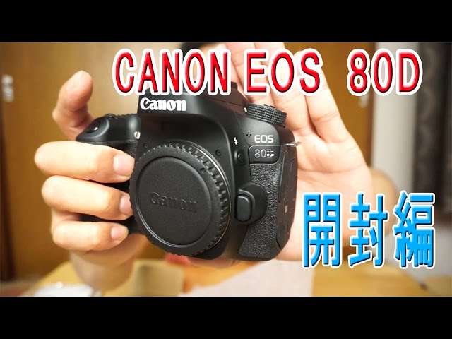 キャノン EOS80D 一眼レフカメラ 迷いに迷って買ってしまった