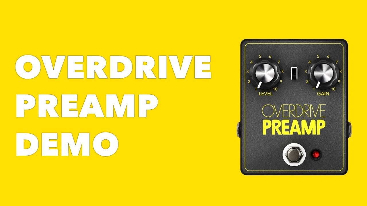 JHS Pedals Overdrive Preamp イングウェイ 好きにはおすすめ！