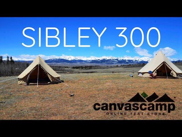 Sibley 300 Review | Canvas Bell Tent | CanvasCamp - YouTube