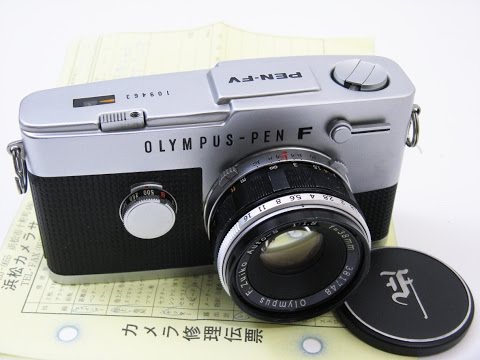 修理完了：オリンパス・ペンFV + Fズイコー38mm/f1.8 - YouTube