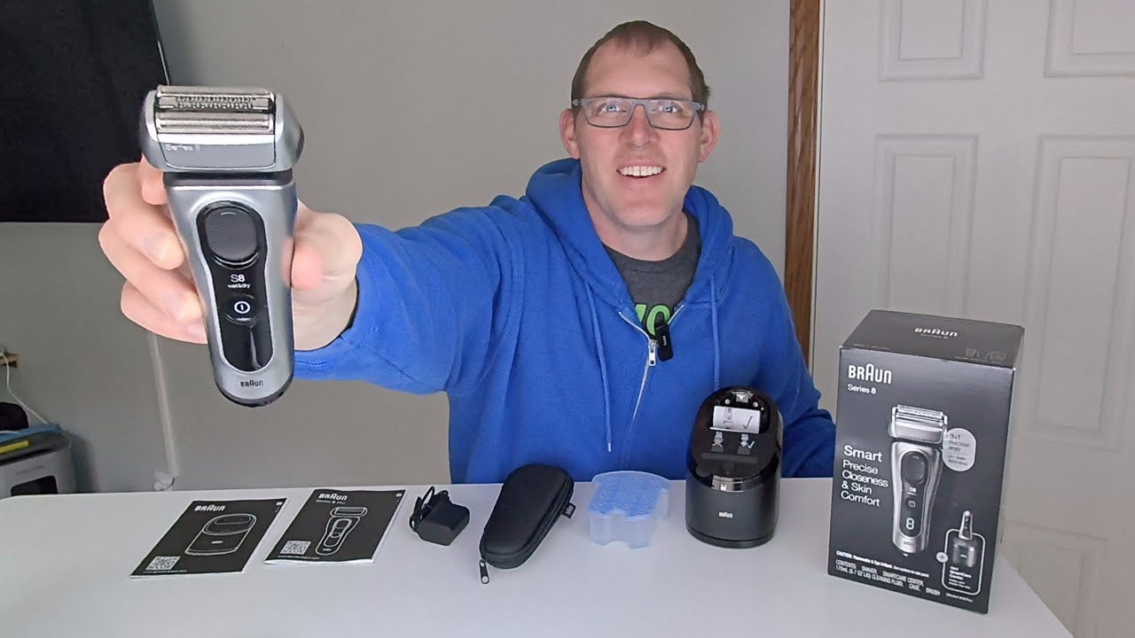 Braun Series 8 Shaver 8457: What's in the Box? - YouTube