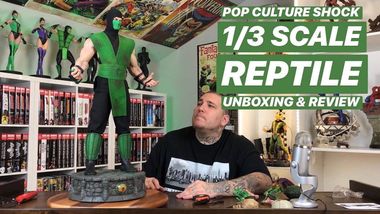 Pop Culture Shock REPTILE from Mortal Kombat 1/3 Scale Statue