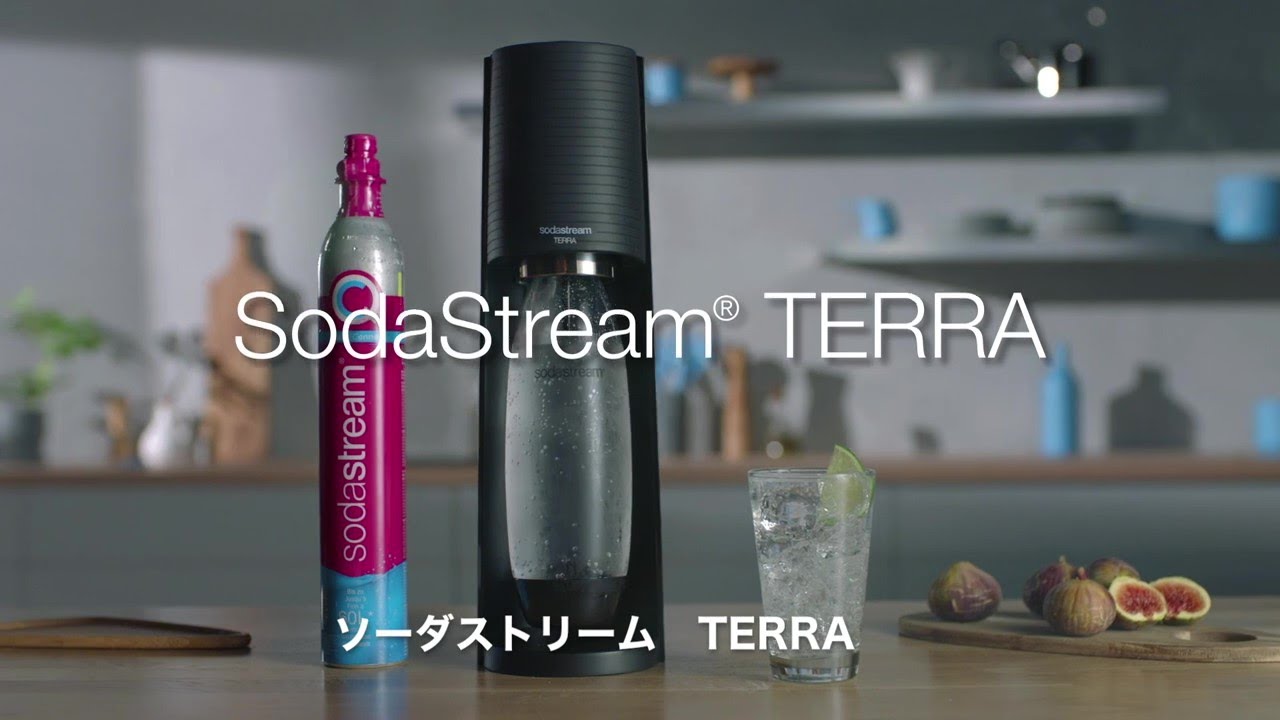 使用方法】 SodaStream Terra（ソーダストリーム テラ）使い方 - YouTube