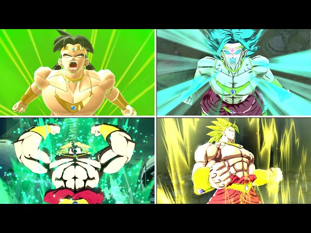 Evolution of LSSJ Transformations (1993-2024) 伝説の超サイヤ人