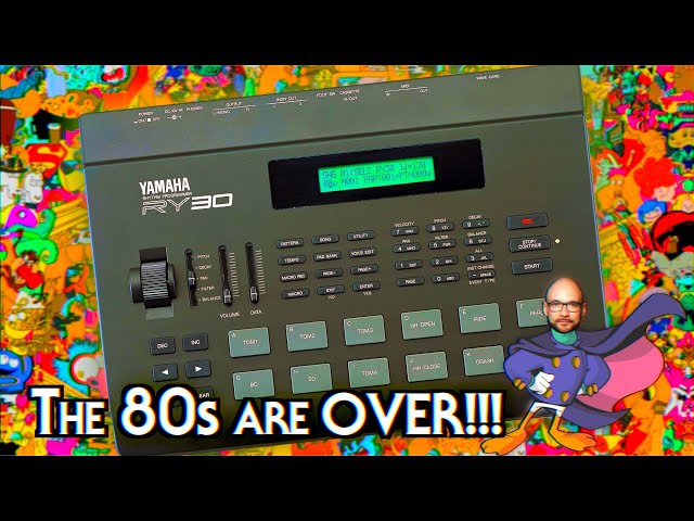 Yamaha RY30 ドラムマシン Yamaha RY30 | Vintage Synth Explorer