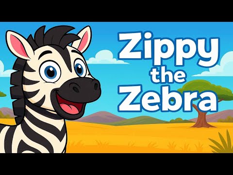 Zippy the Zebra 🦓 | Fun Animal Song for Kids | Next Adventure