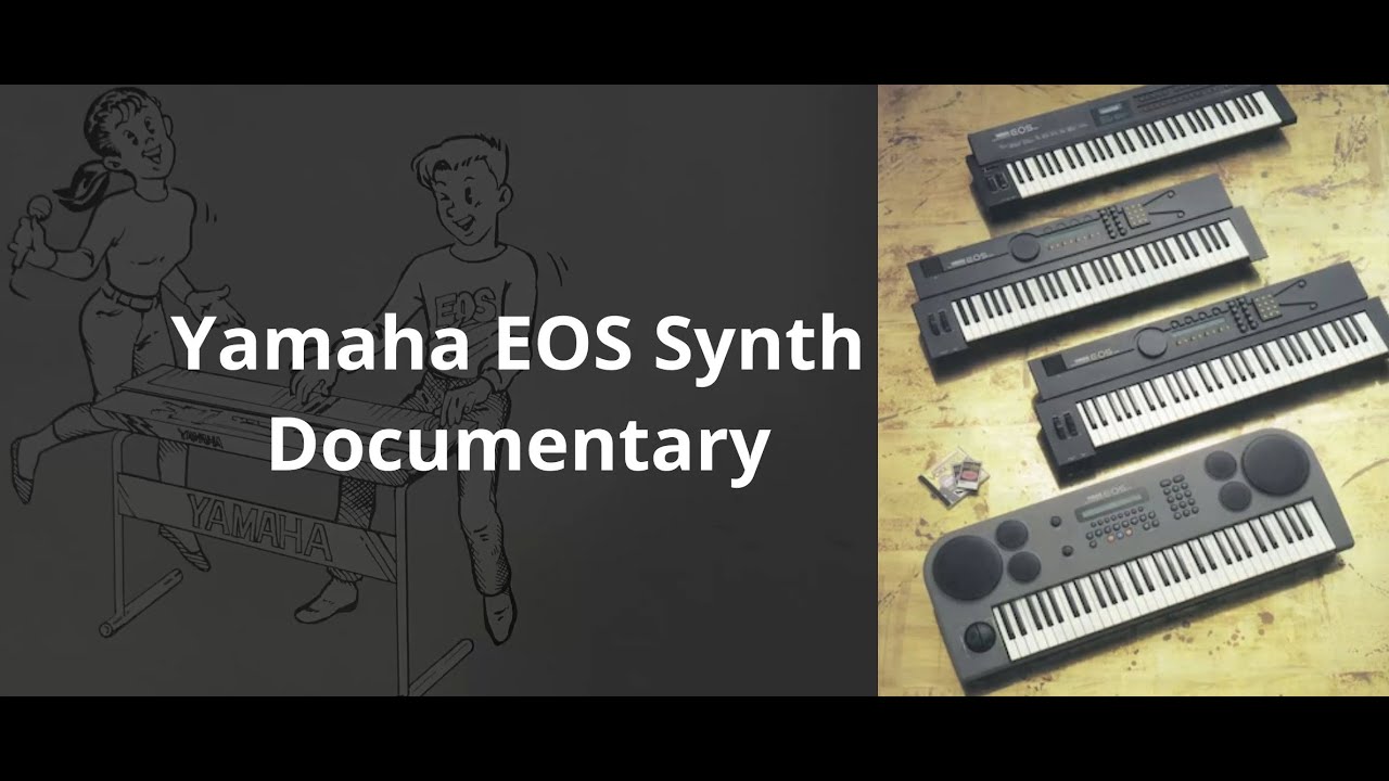 The history of the Yamaha EOS! A synthesizer produced by Tetsuya
