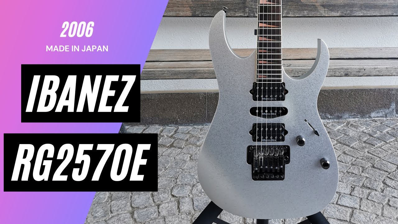 Ibanez Prestige RG2570E Made In Japan 2006 - YouTube