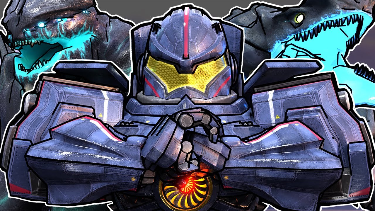 Gipsy Danger vs Leatherback & Otachi | Pacific Rim Animation (Part