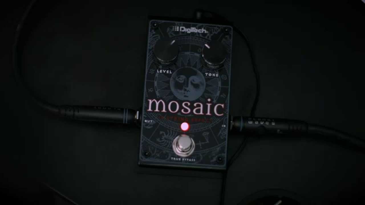 Digitech Mosaic 12 String Effect pedal - YouTube
