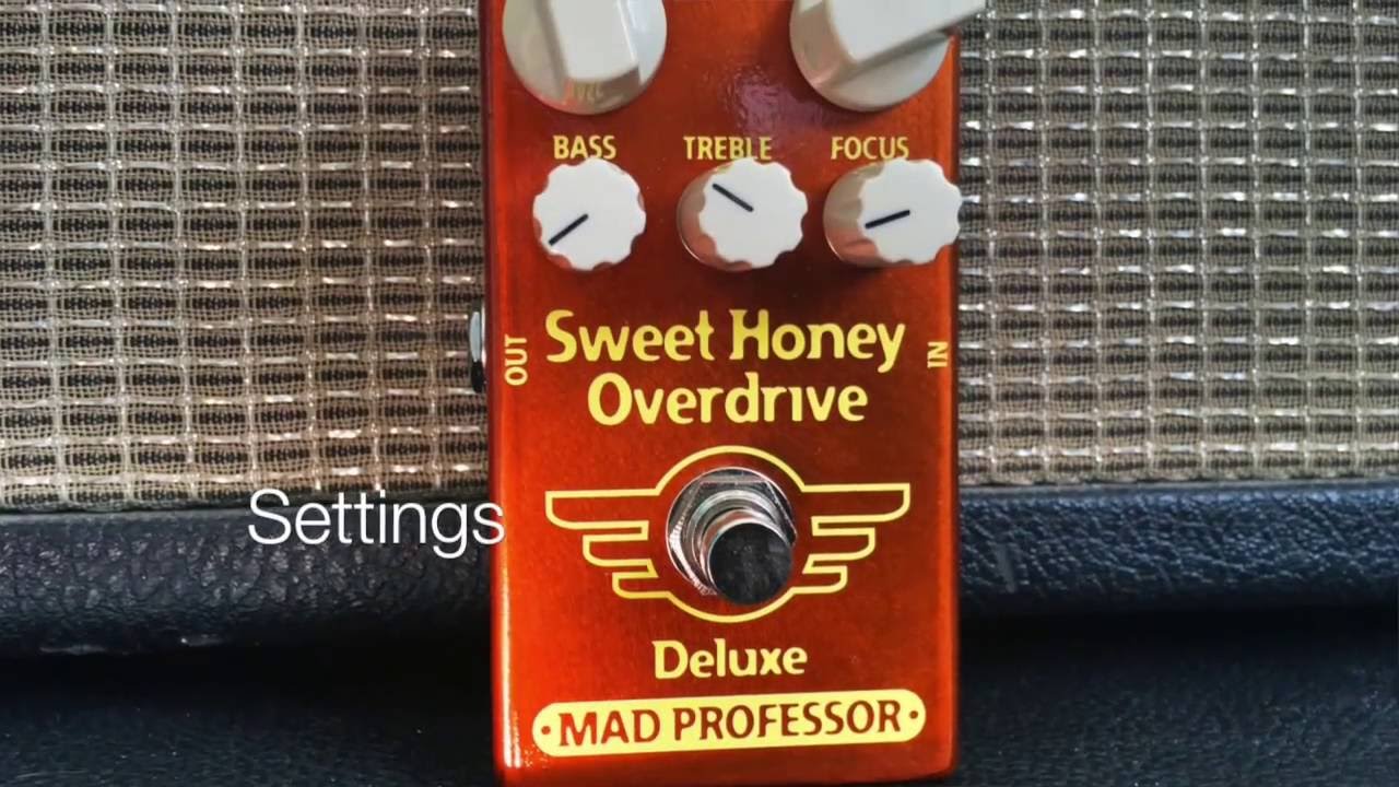 Mad Professor Sweet Honey Overdrive Deluxe pedal - Macdaddy Music