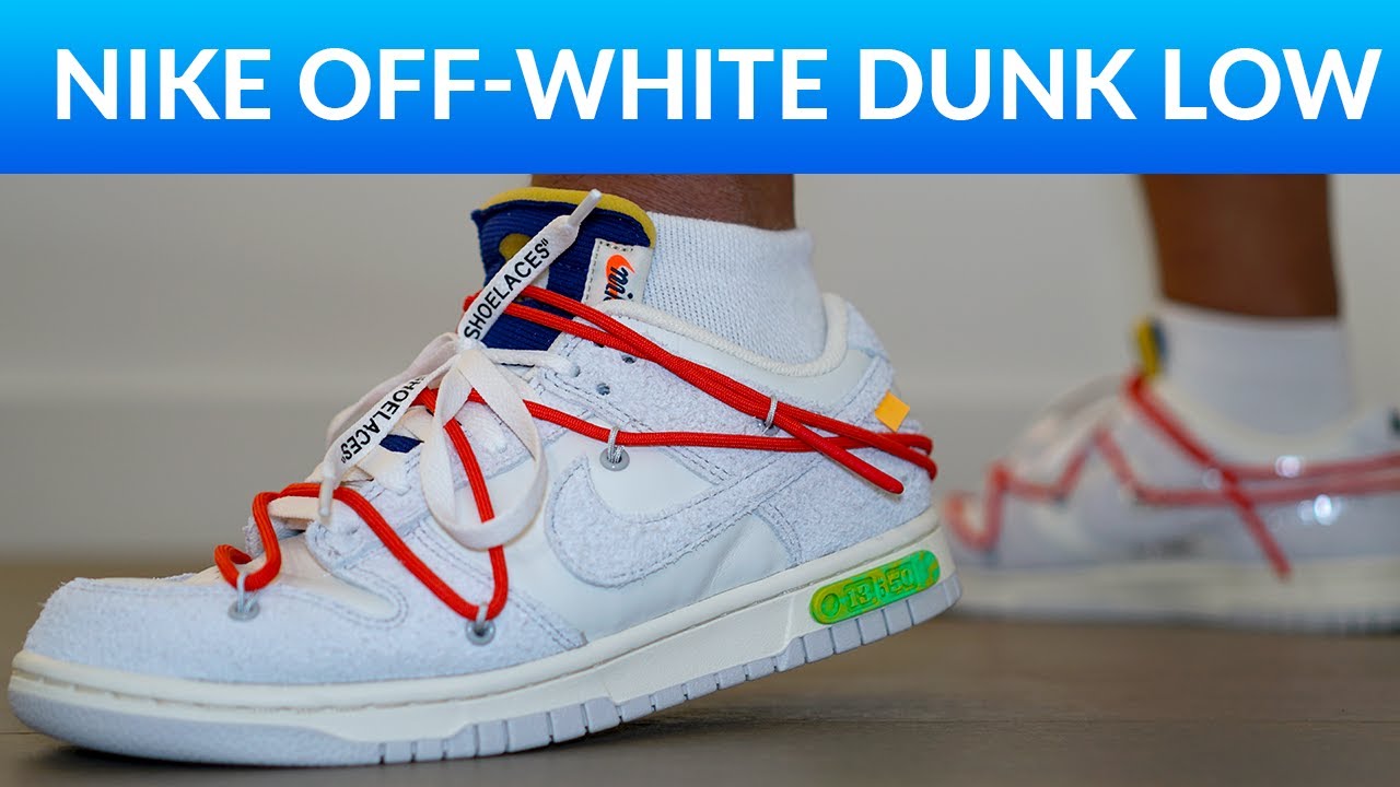 Exclusive Access! = Off White Dunk Low Review and Onfeet - YouTube