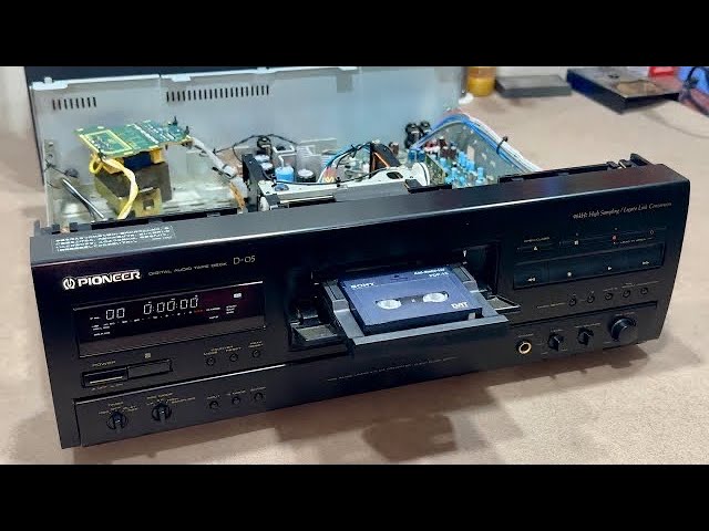 PIONEER DAT D-05 Digital Audio Tape Deck / メンテナンス修理修復後