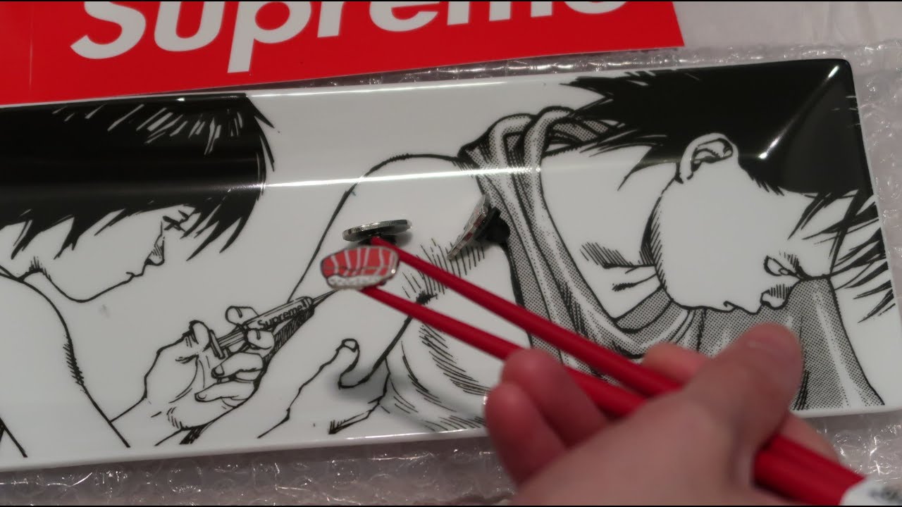 Supreme FW17 Pickup/Unboxing Week 11 Akira Syringe Ceramic Tray