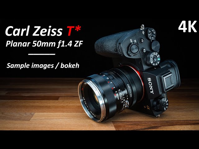 Carl Zeiss T* Planar 50mm f1.4 ZF - sample images / bokeh - YouTube