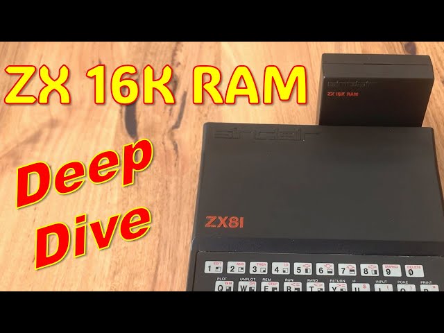 ZX 16K RAM expansion explained - YouTube