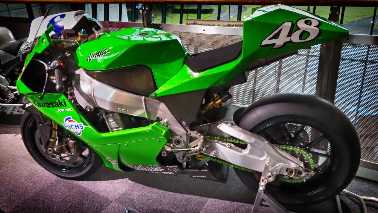 MotoGP Machine Kawasaki Ninja ZX-RR 2002 柳川車 - YouTube