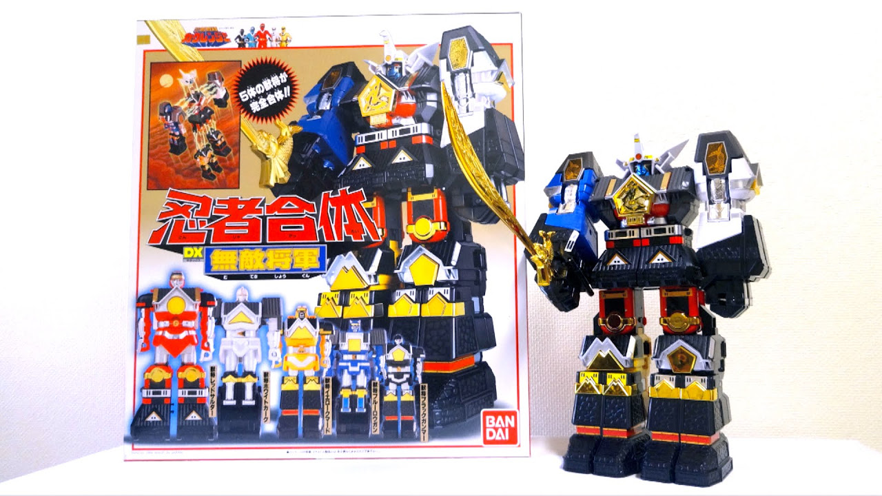 忍者戦隊カクレンジャー】忍者合体 DX無敵将軍 ヲタファの歴代戦隊