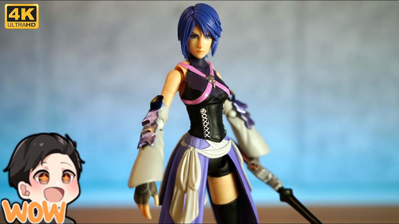 Unboxing: Bring Arts Aqua from Kingdom Hearts III - YouTube