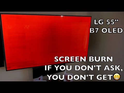 SCREEN BURN ON MY 5 YEAR OLD B7 LG OLED, WILL LG HELP? March