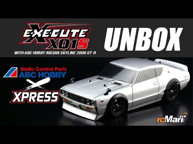 Xpress Execute Sport XQ1S w/ ABC Hobby NISSAN Skyline 2000 GT-R