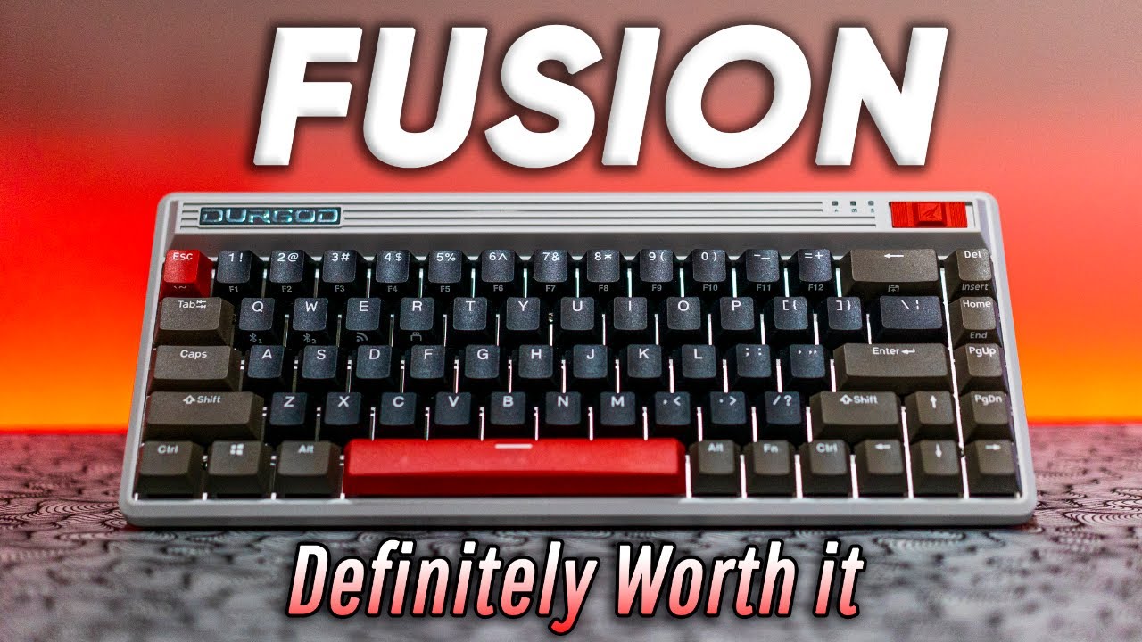 Durgod Fusion Review - Your Set up Needs this Keyboard!! - YouTube