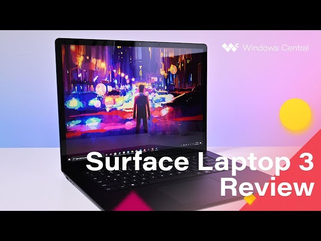Surface Laptop 3 15-Inch Review: One Meaningful Change - YouTube