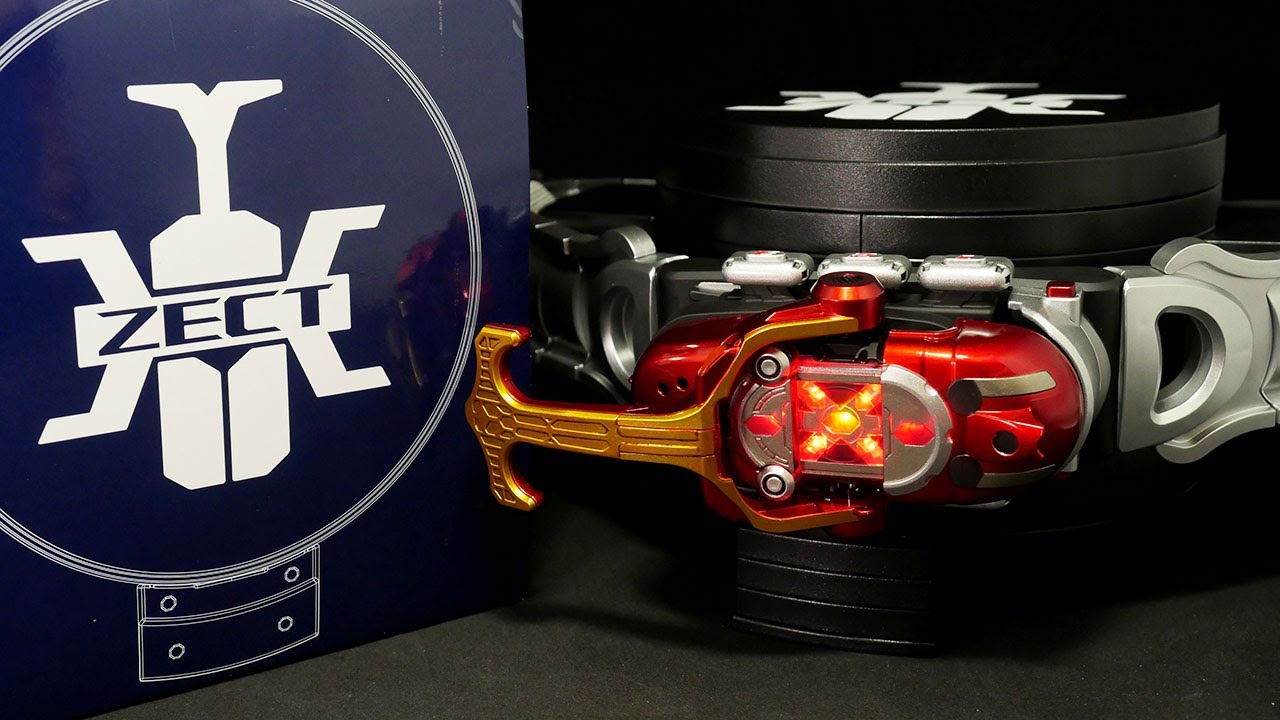 また先に台座だけ届いたので、クロックアップ！」仮面ライダーカブト