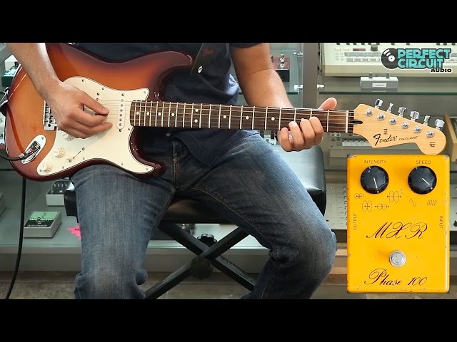 Vintage MXR Script Phase 100 - YouTube