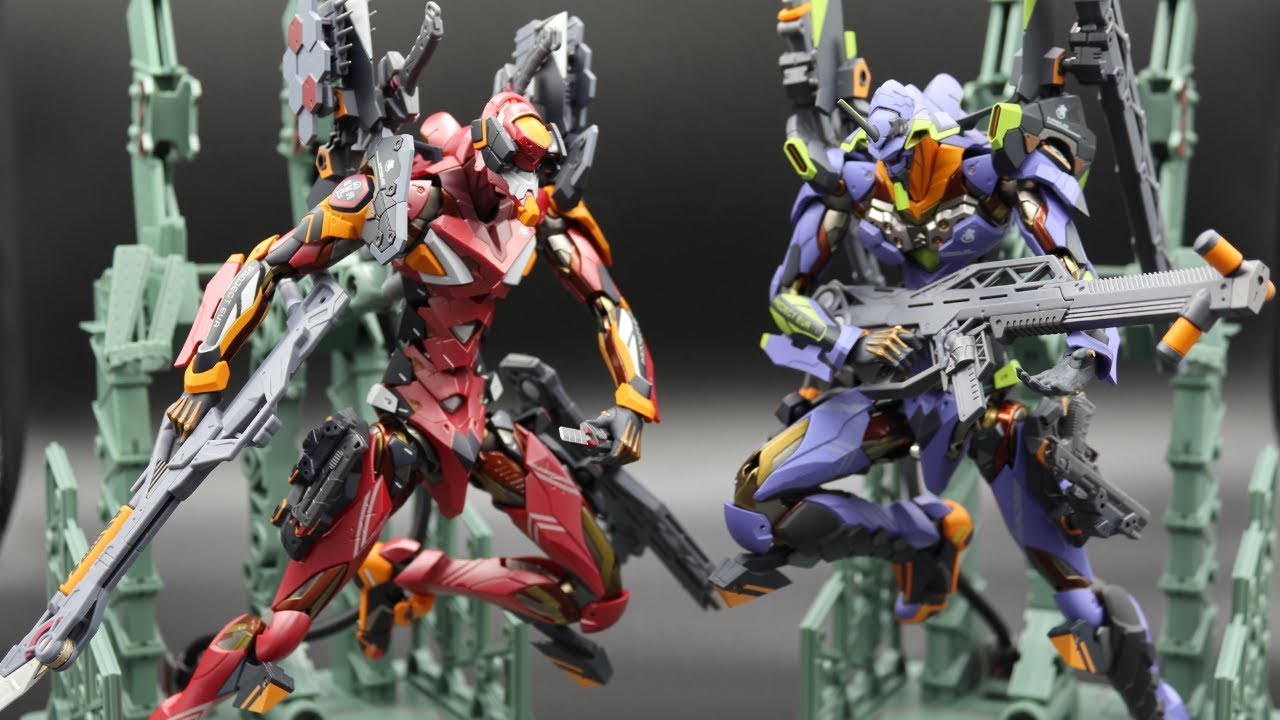 Figure Review] METALBUILD Evangelion Unit-01 and Unit-02: A story