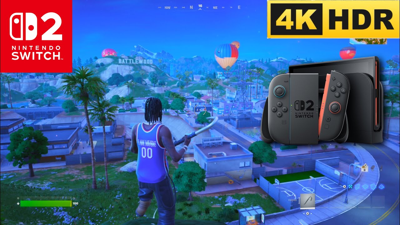 Fortnite Chapter 7 Nintendo Switch 2 Gameplay (4K 60FPS) - YouTube