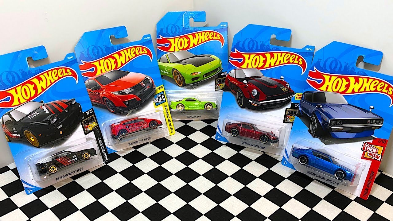 Opening New Japanese Hot Wheels Cars! - YouTube