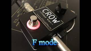 新作エフェクター】CROW - Fixed Wah - by ChickEffects【7/10発売