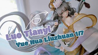 Luo Tianyi 洛天依 月華流転 1/7 figure unboxing スケールフィギュア