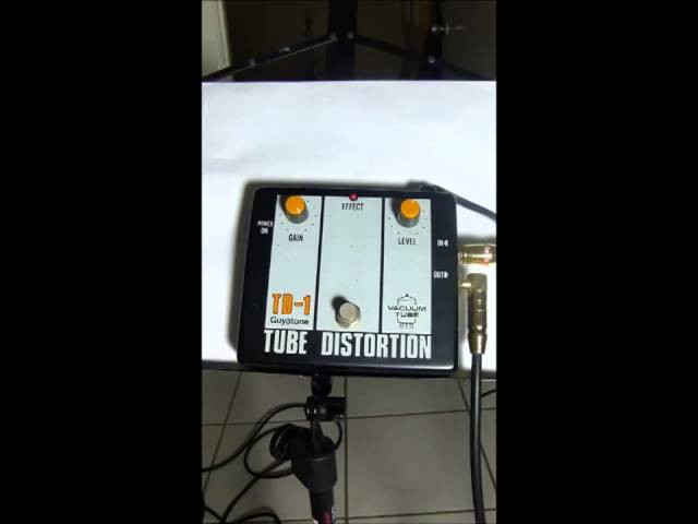 Guyatone TD-1 Tube Distortion Guitar Pedal - YouTube