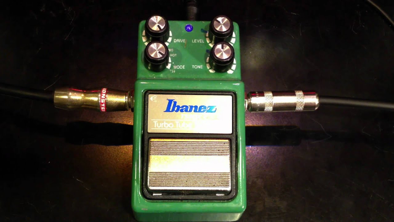 Ibanez TS9DX Turbo Tube Screamer - 3種類の歪みモードを用意した