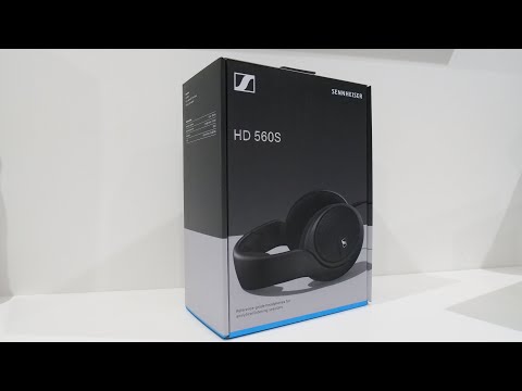 Sennheiser HD 560S Unboxing - YouTube