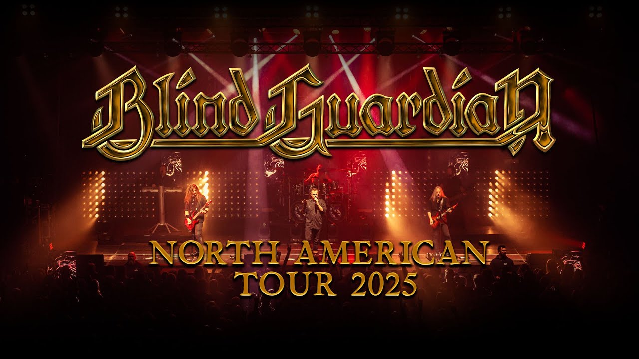 BLIND GUARDIAN - North American Tour 2025 | Ashes to Ashes - YouTube