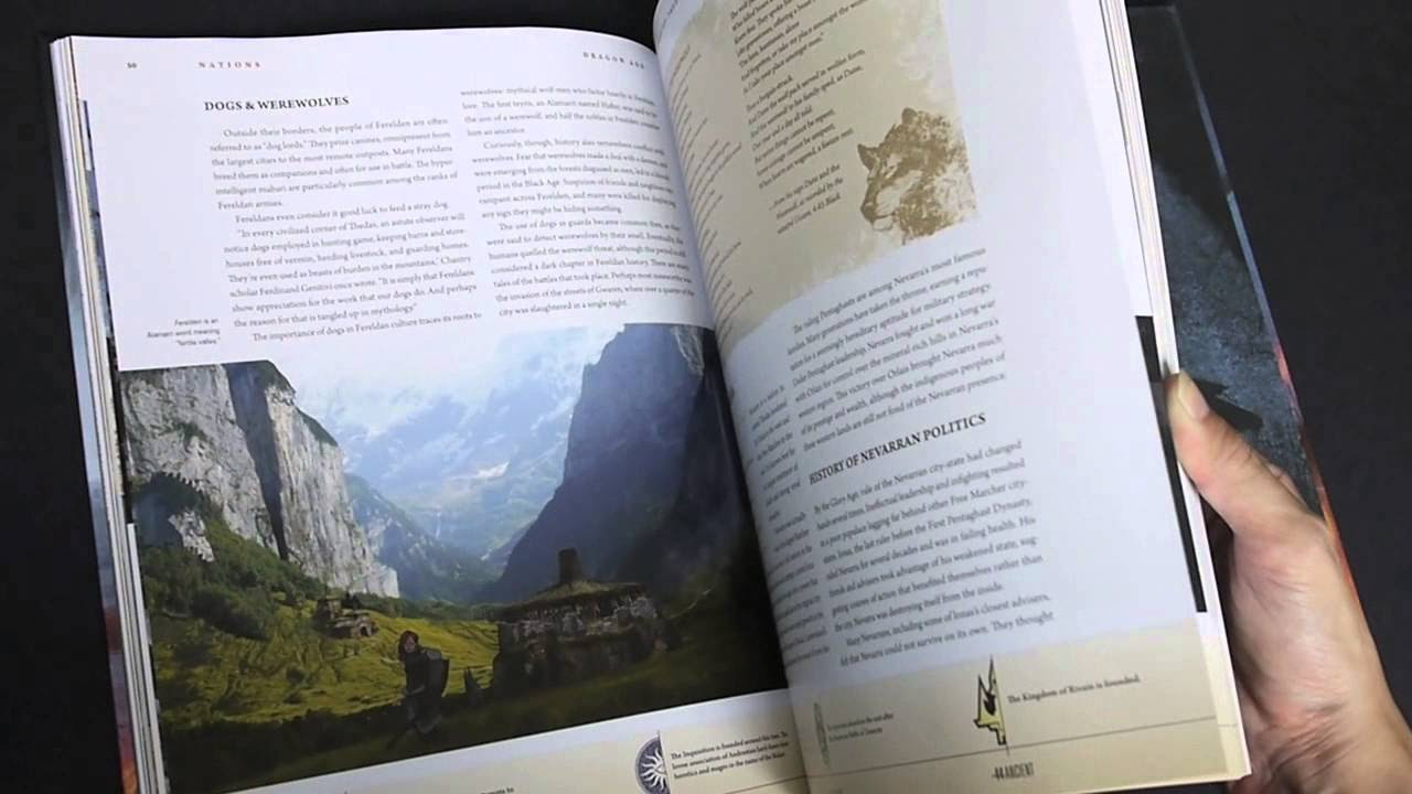 Dragon Age: The World of Thedas Volume 1 - YouTube