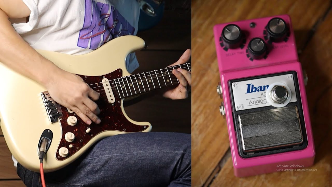 Ibanez AD9 - Keeley Modded Demo - YouTube