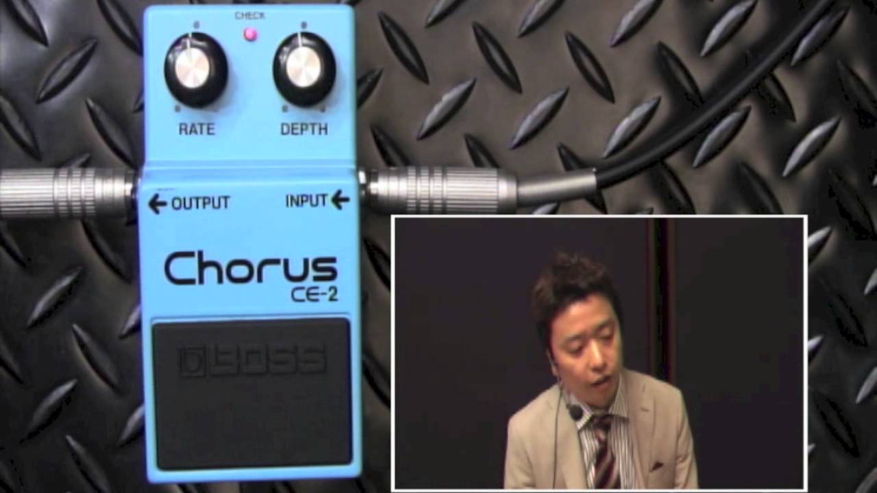 試奏動画】BOSS CE-2 Chorus【BOSS COMPACT PEDAL 100th ANNIVERSARY